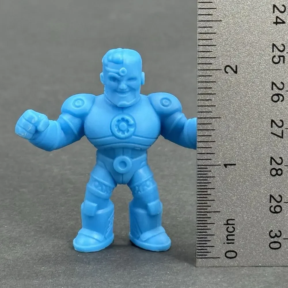 Wendy’s 2023 Blue Cyborg DC Comic Super Heroes Villains Muscle Figure 2”